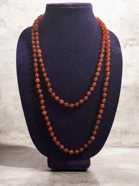 Classic Brown Beaded-Strand 69in Necklace
881